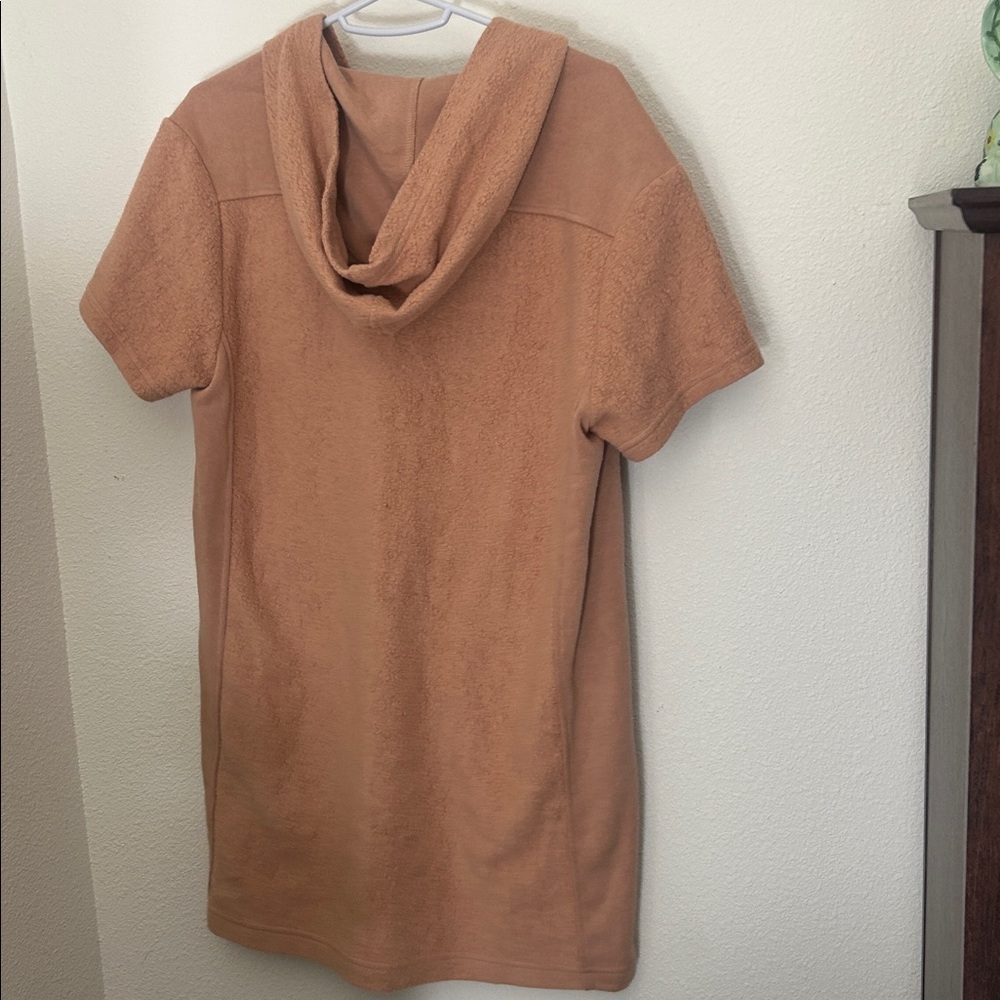 UGG Yasmine Short-Sleeve Mixed Hooded Dress NEW Size Small - Picture 5 of 11